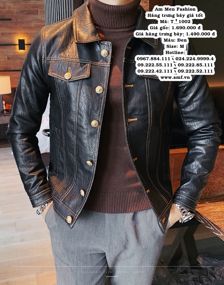 T1002 - Màu: Đen - Size: M