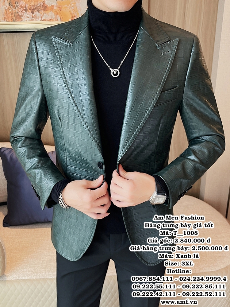 T1008 - Màu: Xanh lá - Size: 3XL