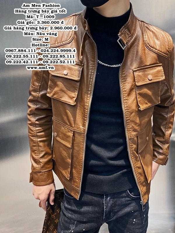 T1009 - Màu: Nâu vàng - Size: M