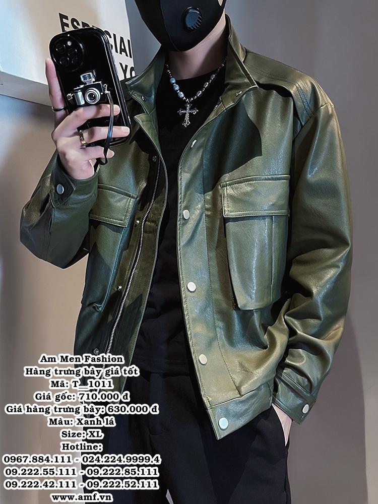 T1011 - Màu: Xanh lá - Size: XL