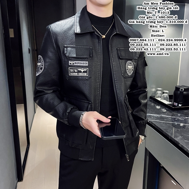 T1013 - Màu: Đen - Size: L