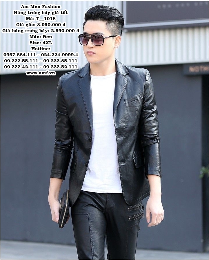 T1018 - Màu: Đen - Size: 4XL