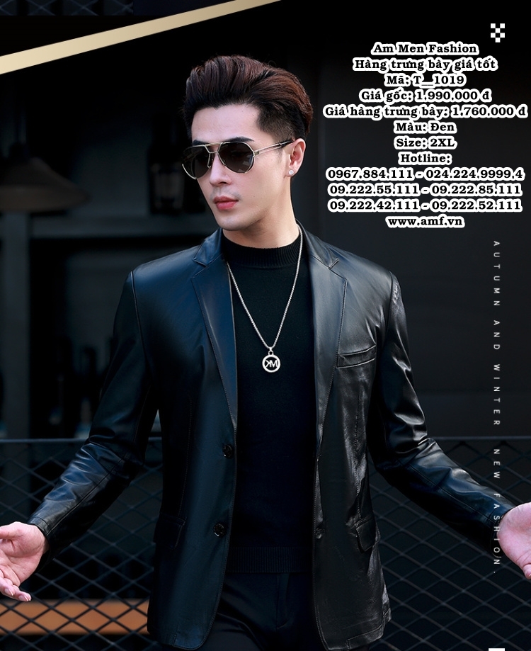 T1019 - Màu: Đen - Size: 2XL