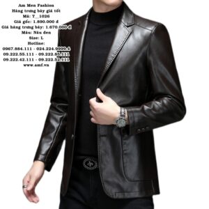 T1026 - Màu: Nâu đen - Size: L