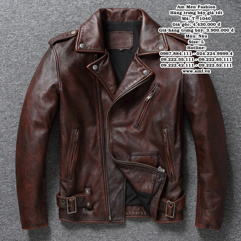 T1040 - Màu: Nâu - Size: L