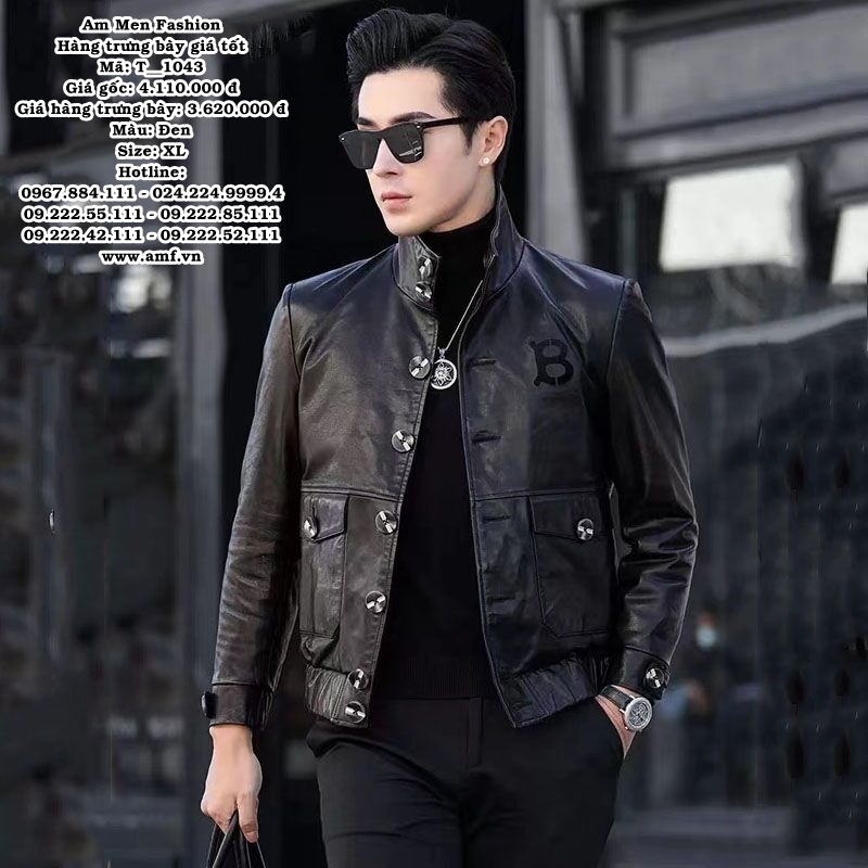 T1043 - Màu: Đen - Size: XL