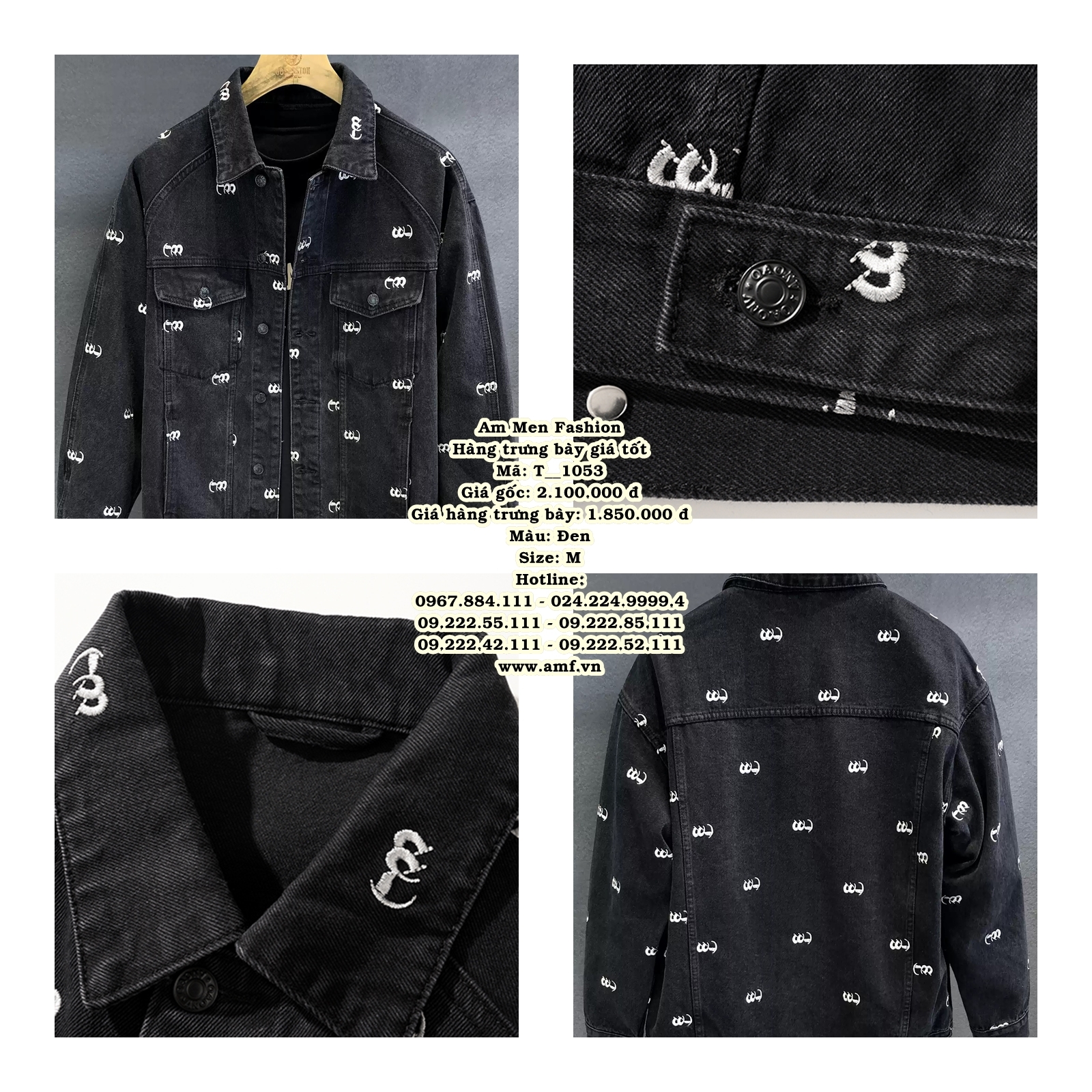 T1053 - Màu: Đen - Size: M