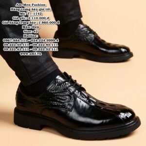 T1142 - Màu: Đen - Size: 42