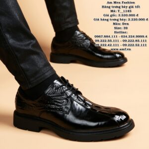 T1145 - Màu: Đen - Size: 39