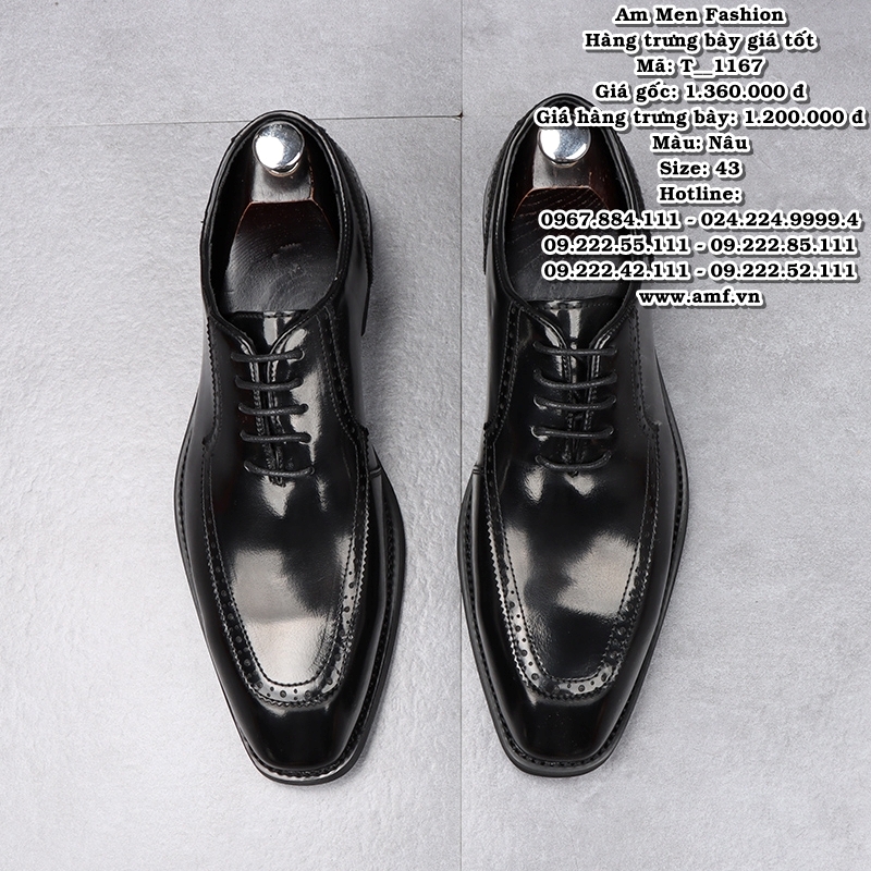 T1167 - Màu: Đen - Size: 43