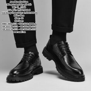 T1169 - Màu: Đen - Size: 42