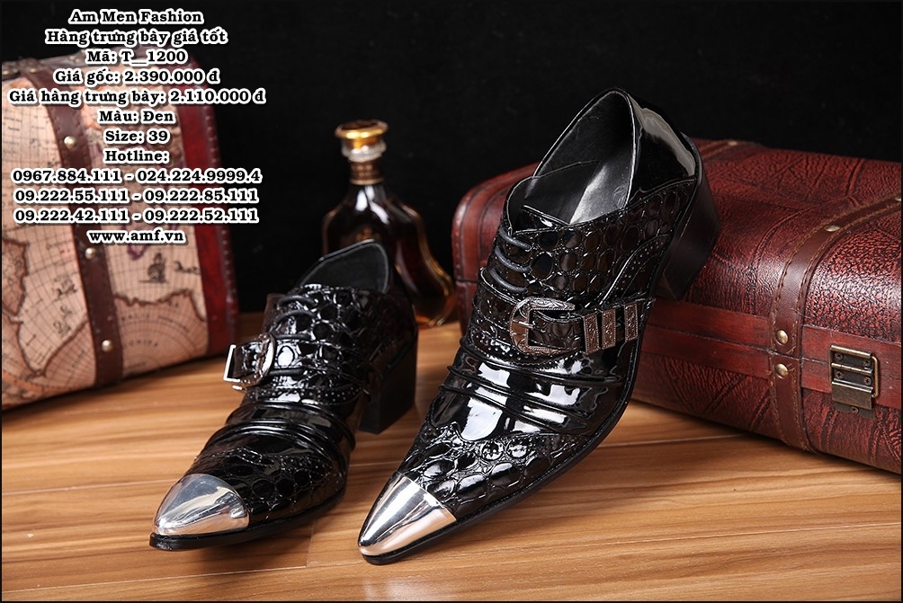 T1200 - Màu: Đen - Size: 39