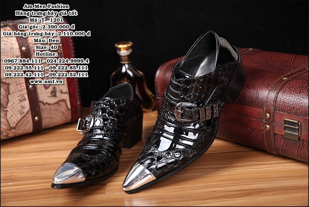 T1201 - Màu: Đen - Size: 40