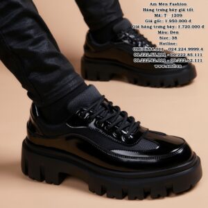 T1209 - Màu: Đen - Size: 38