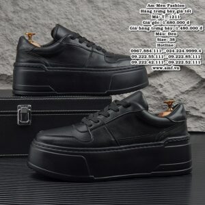 T1211 - Màu: Đen - Size: 38