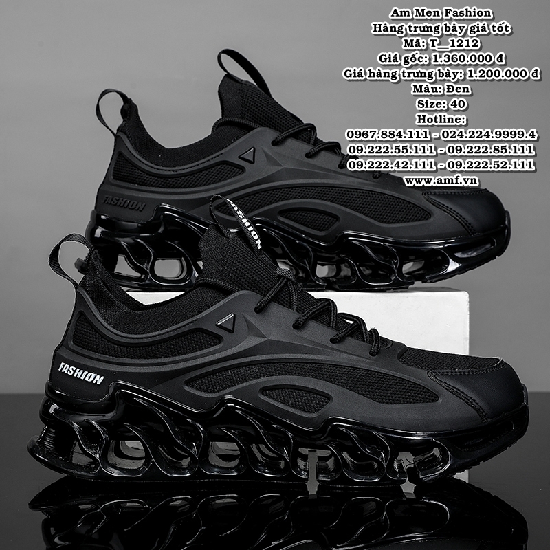 T1212 - Màu: Đen - Size: 40