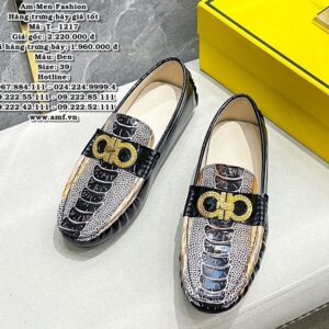 T1217 - Màu: Đen - Size: 39