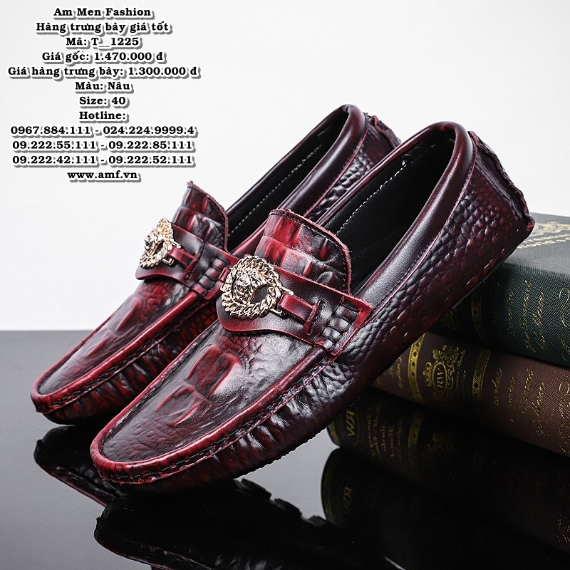 T1225 - Màu: Nâu - Size: 40