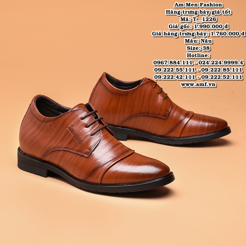T1226 - Màu: Nâu - Size: 38