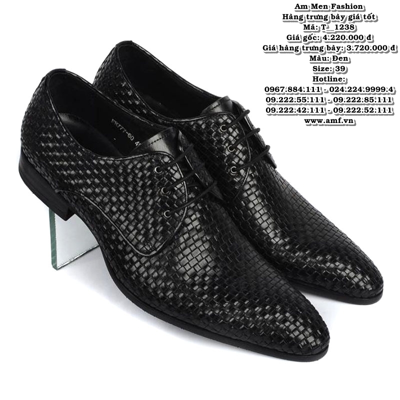 T1238 - Màu: Đen - Size: 39