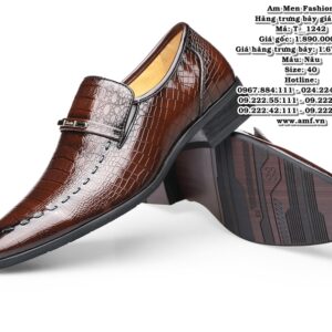 T1242 - Màu: Nâu - Size: 40