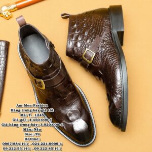 T1245 - Màu: Nâu - Size: 39