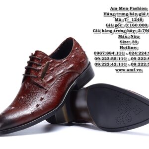 T1246 - Màu: Nâu - Size: 39