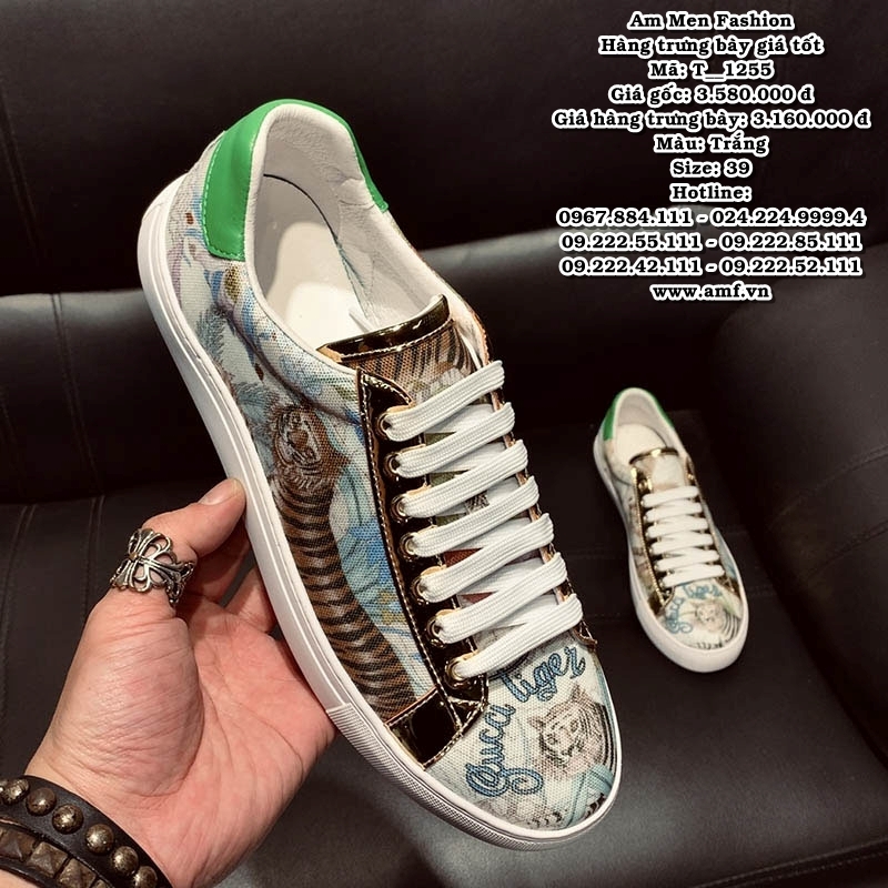 T1255 - Màu: Trắng - Size: 39