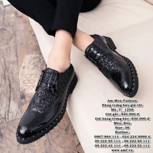 T1259 - Màu: Đen - Size: 38