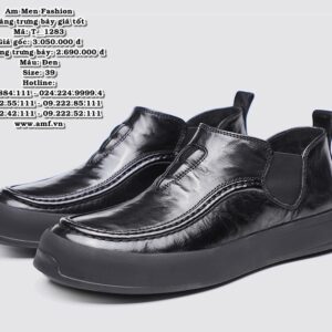 T1283 - Màu: Đen - Size: 39