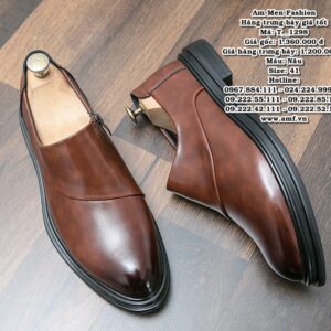 T1298 - Màu: Nâu - Size: 41