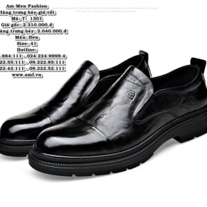 T1301 - Màu: Đen - Size: 41