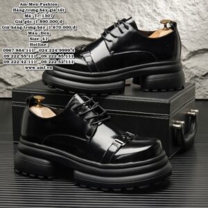 T1307 - Màu: Đen - Size: 41