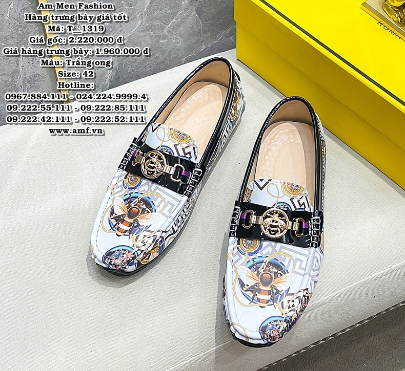 T1319 - Màu: Trắng ong - Size: 42