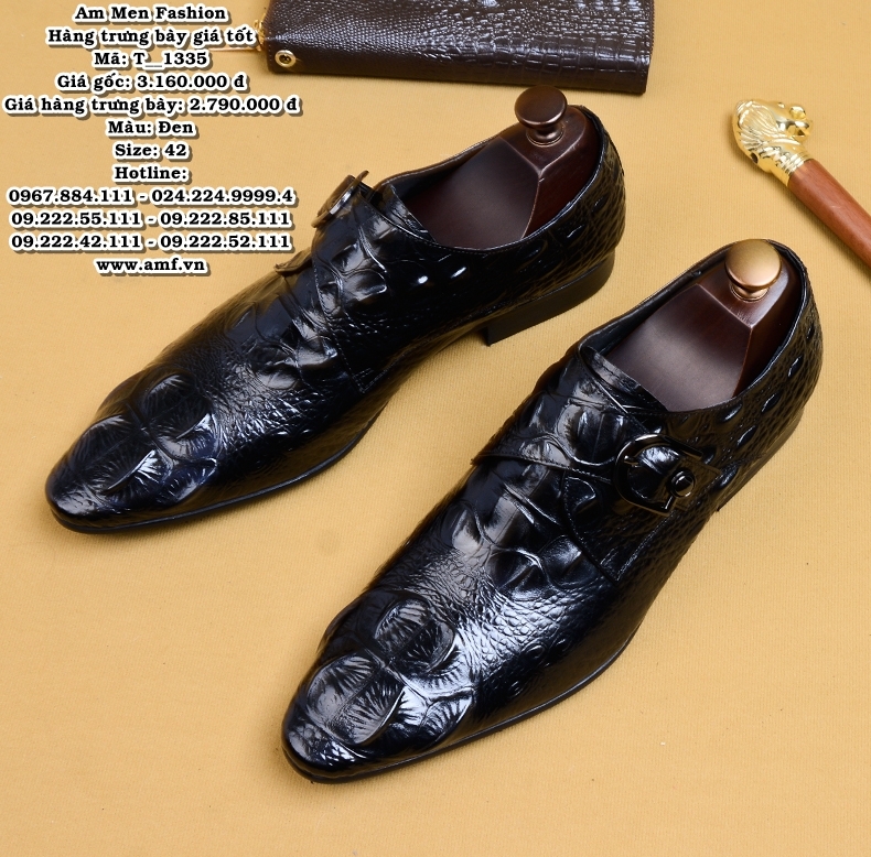 T1335 - Màu: Đen - Size: 42