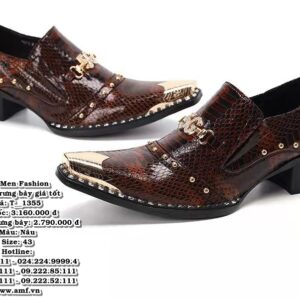 T1355 - Màu: Nâu - Size: 43