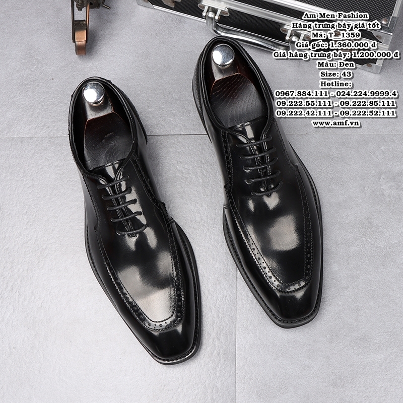 T1359 - Màu: Đen - Size: 43
