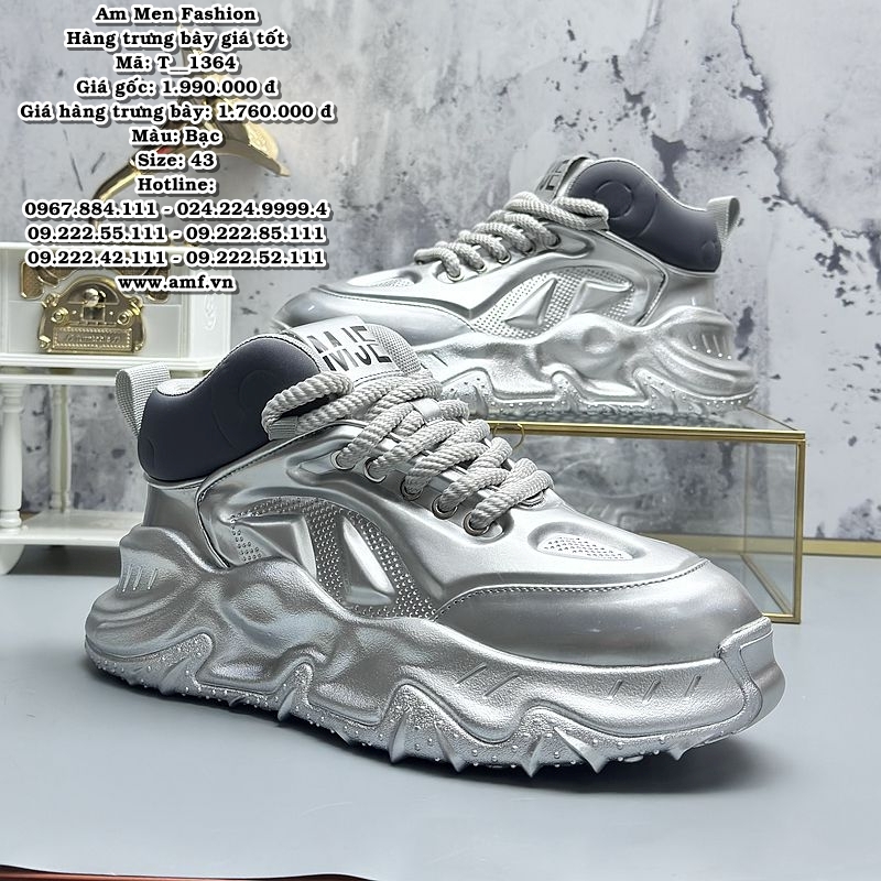 T1364 - Màu: Bạc - Size: 43