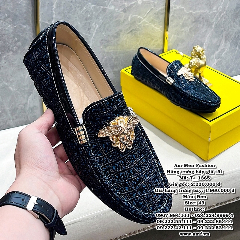 T1365 - Màu: Đen - Size: 43