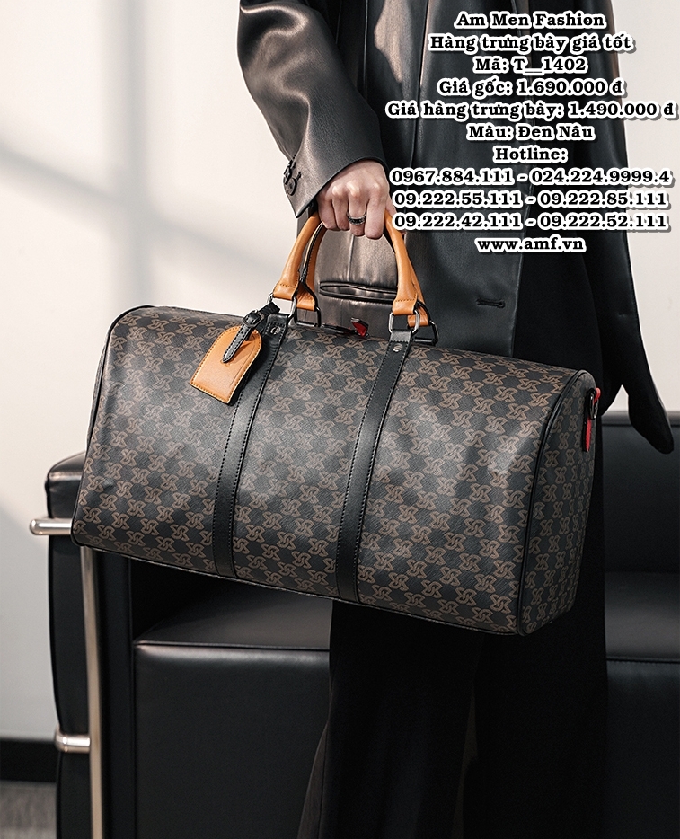 T1402 - Màu: Đen Nâu - Size: